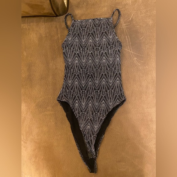 Women’s XS Sparkly H&M bodysuit - Picture 1 of 5